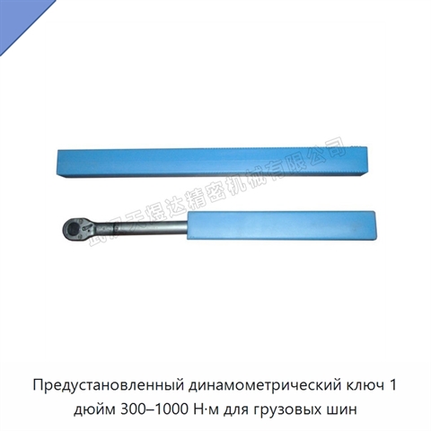 Предустановленный динамометрический ключ 1 дюйм 300–1000 Н·м для грузовых шин