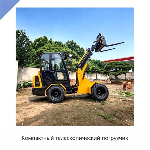 Компактный телескопический погрузчик