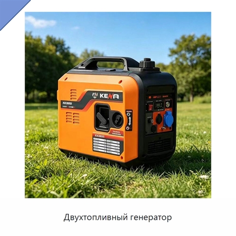 Двухтопливный генератор