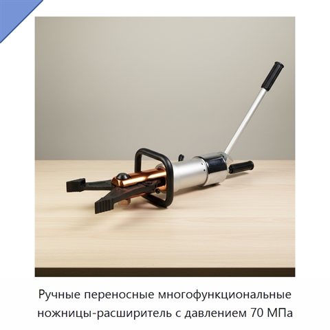 Ручные переносные многофункциональные ножницы-расширитель с давлением 70 МПа