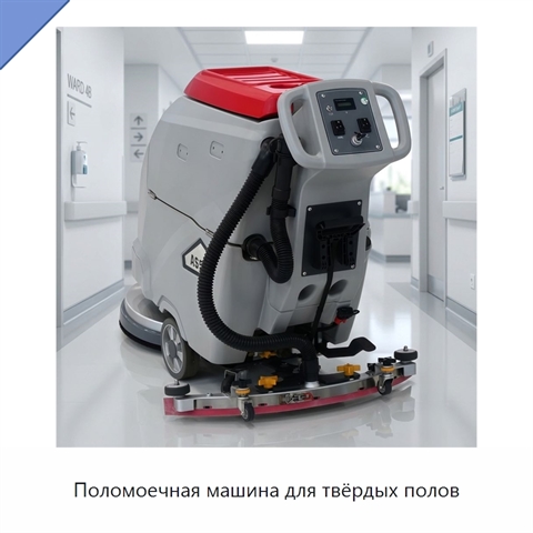 Поломоечная машина для твёрдых полов