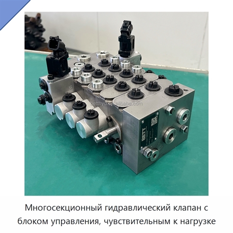 Многосекционный гидравлический клапан с блоком управления, чувствительным к нагрузке