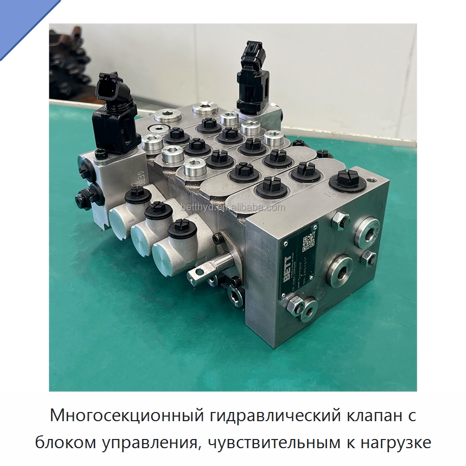 Многосекционный гидравлический клапан с блоком управления, чувствительным к нагрузке — Гидроклапаны