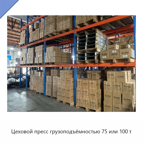 Цеховой пресс грузоподъёмностью 75 или 100 т