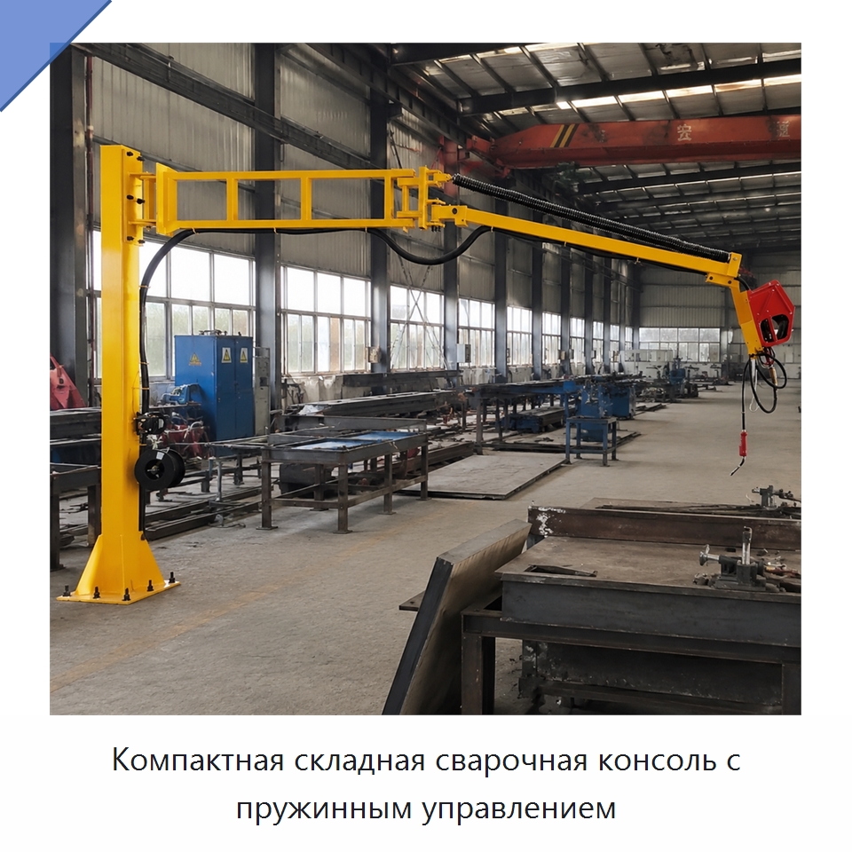 Компактная складная сварочная консоль с пружинным управлением — Сварочные принадлежности и вспомогательное оборудование