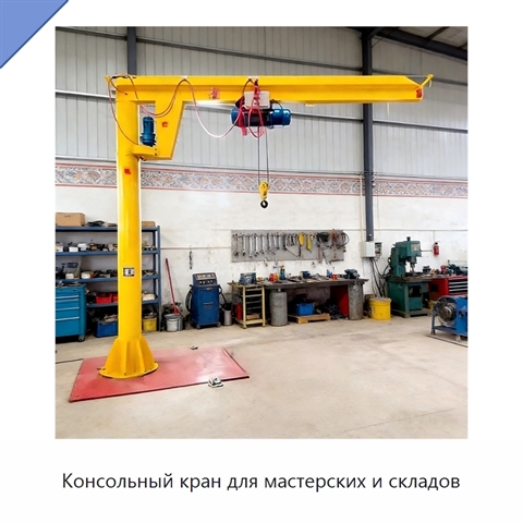 Консольный кран для мастерских и складов