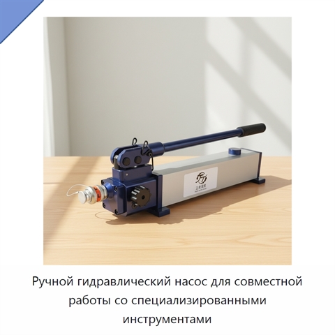 Ручной гидравлический насос для совместной работы со специализированными инструментами