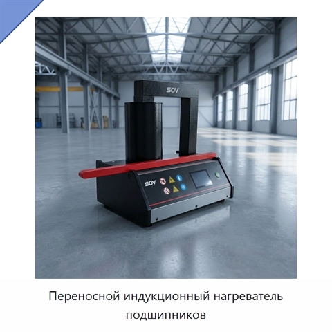 Переносной индукционный нагреватель подшипников