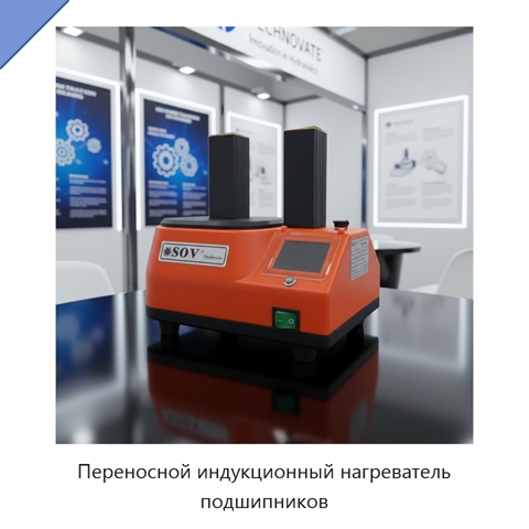 Переносной индукционный нагреватель подшипников
