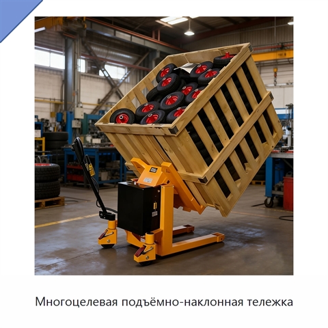 Многоцелевая подъёмно-наклонная тележка