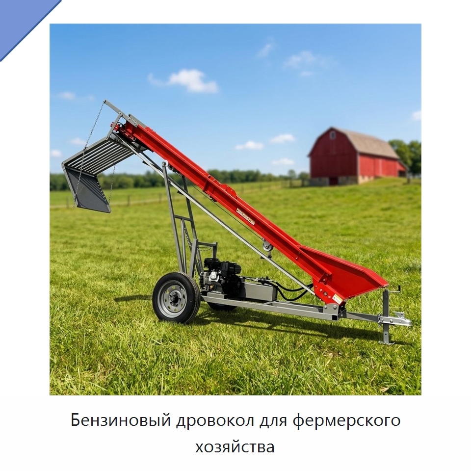 Бензиновый дровокол для фермерского хозяйства — Лесохозяйственная техника