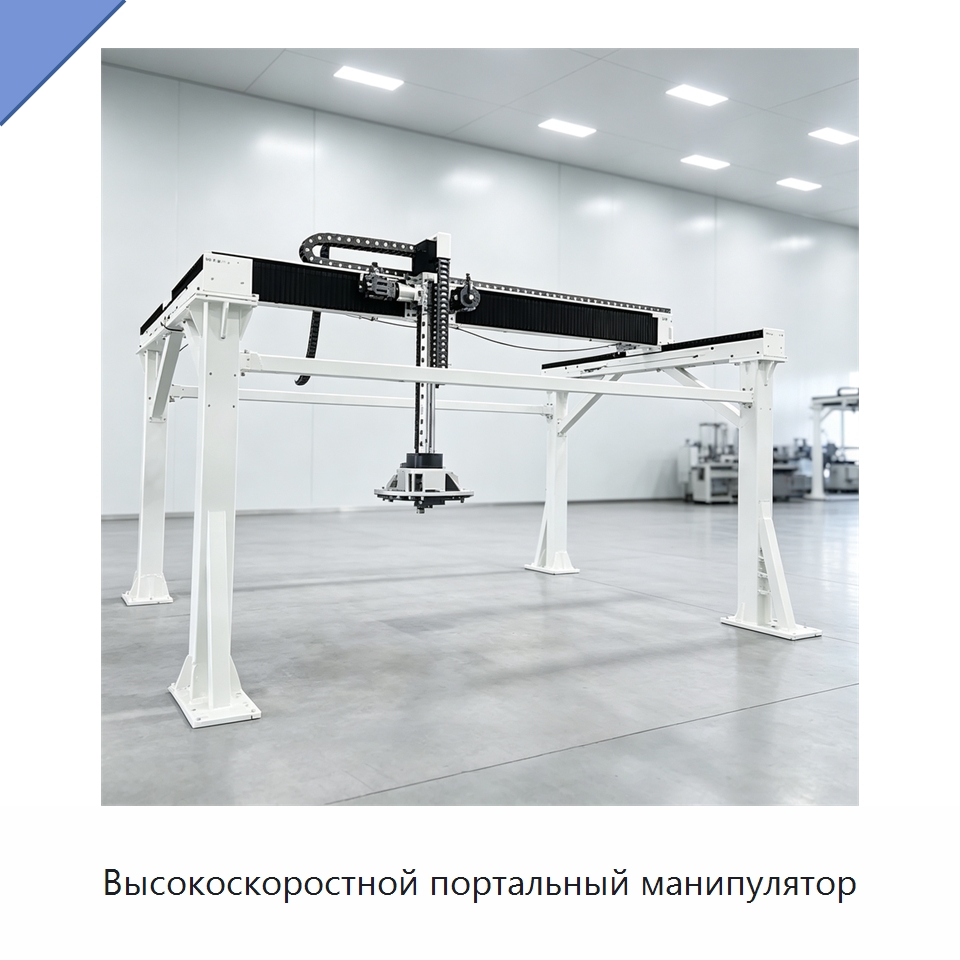 Высокоскоростной портальный манипулятор — Манипуляторы