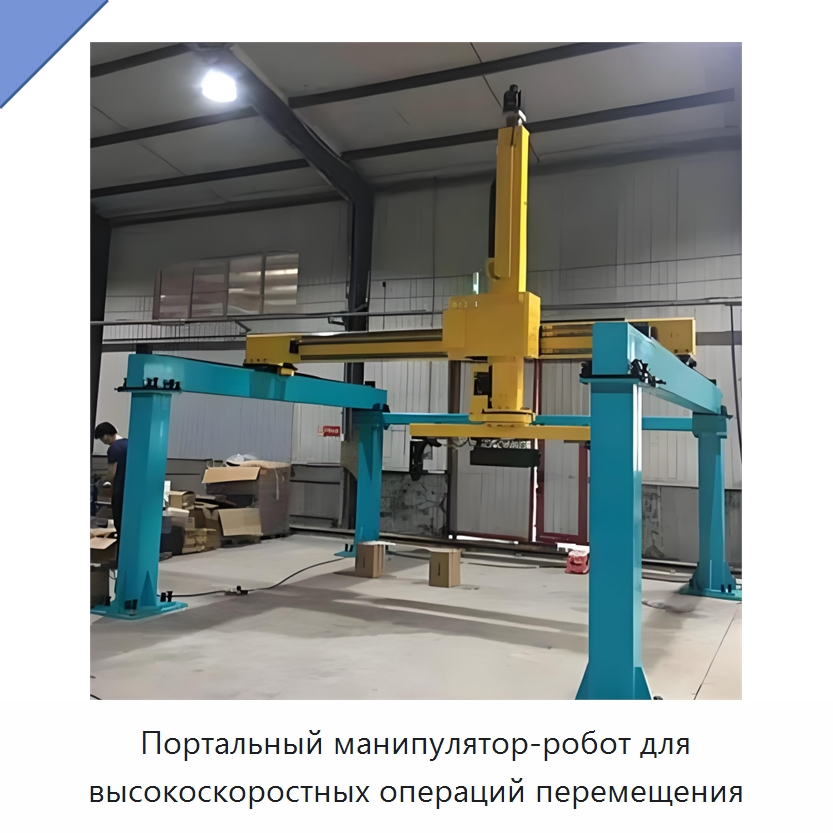Портальный манипулятор-робот для высокоскоростных операций перемещения — Манипуляторы