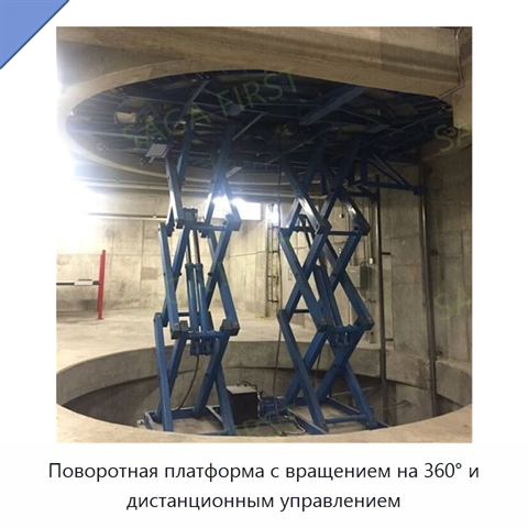Поворотная платформа с вращением на 360° и дистанционным управлением