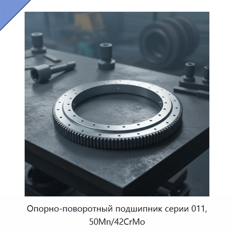 Опорно-поворотный подшипник серии 011, 50Mn/42CrMo