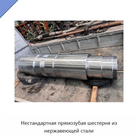 Нестандартная прямозубая шестерня из нержавеющей стали
