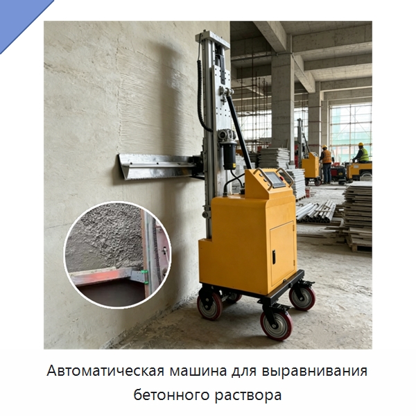 Автоматическая машина для выравнивания бетонного раствора — Специальная строительная техника