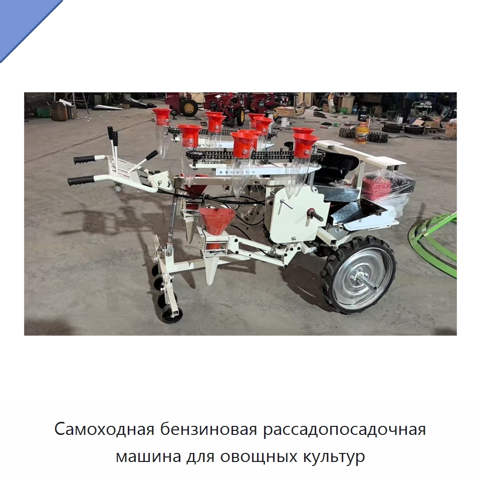 Самоходная бензиновая рассадопосадочная машина для овощных культур — Специальные сельскохозяйственные машины