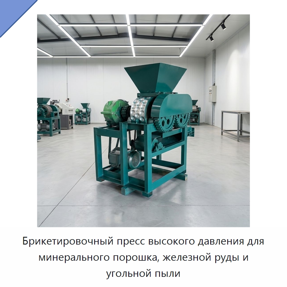 Брикетировочный пресс высокого давления для минерального порошка, железной руды и угольной пыли — Горнодобывающее оборудование
