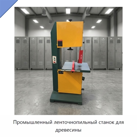 Промышленный ленточнопильный станок для древесины