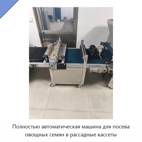 Полностью автоматическая машина для посева овощных семян в рассадные кассеты