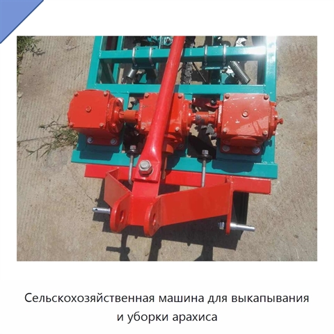 Сельскохозяйственная машина для выкапывания и уборки арахиса