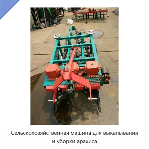 Сельскохозяйственная машина для выкапывания и уборки арахиса