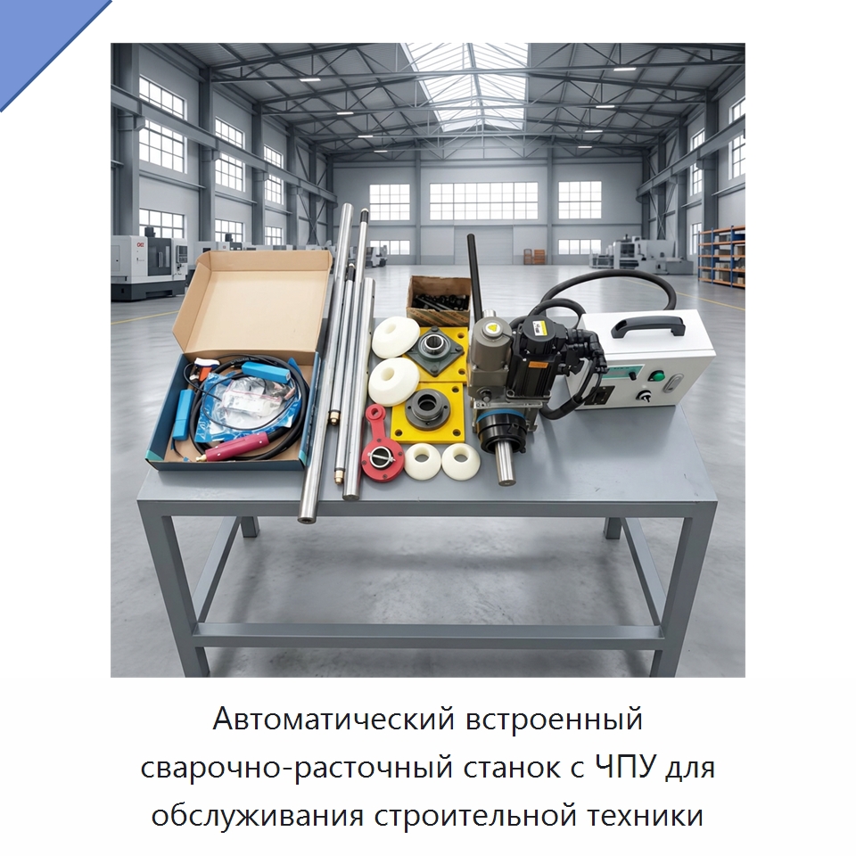 Автоматический встроенный сварочно-расточный станок с ЧПУ для обслуживания строительной техники — Специальная строительная техника