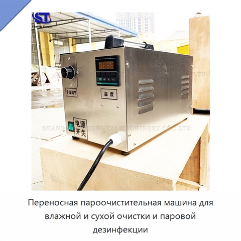 Переносная пароочистительная машина для влажной и сухой очистки и паровой дезинфекции