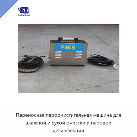 Переносная пароочистительная машина для влажной и сухой очистки и паровой дезинфекции