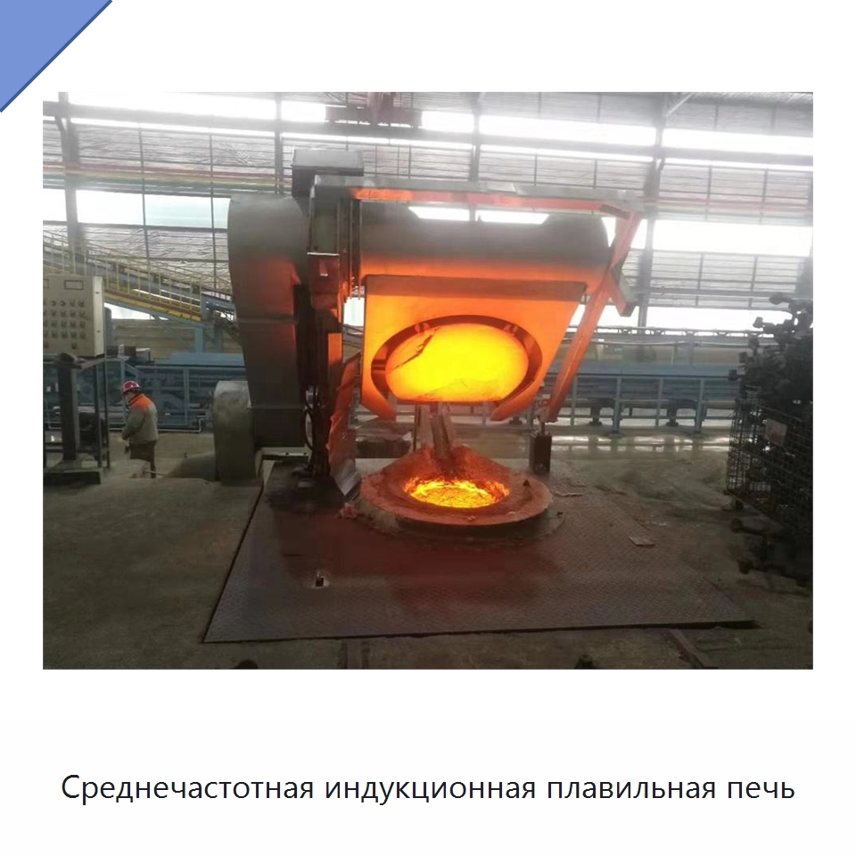 Среднечастотная индукционная плавильная печь — Промышленные печи