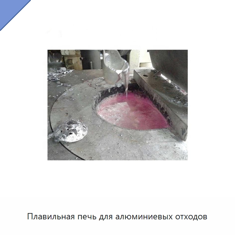 Плавильная печь для алюминиевых отходов — Промышленные печи