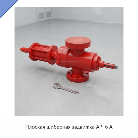 Плоская шиберная задвижка API 6 А