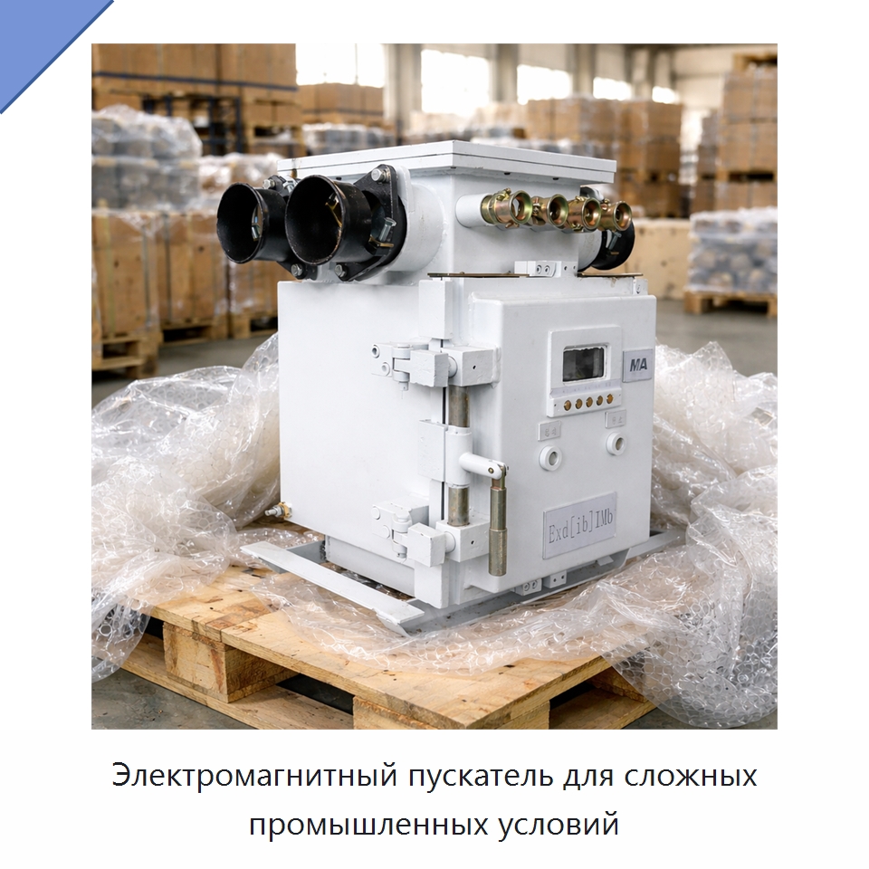 Электромагнитный пускатель для сложных промышленных условий — Горнодобывающее оборудование