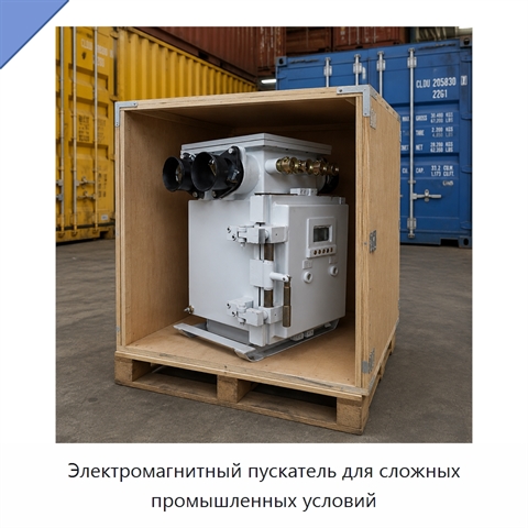 Электромагнитный пускатель для сложных промышленных условий