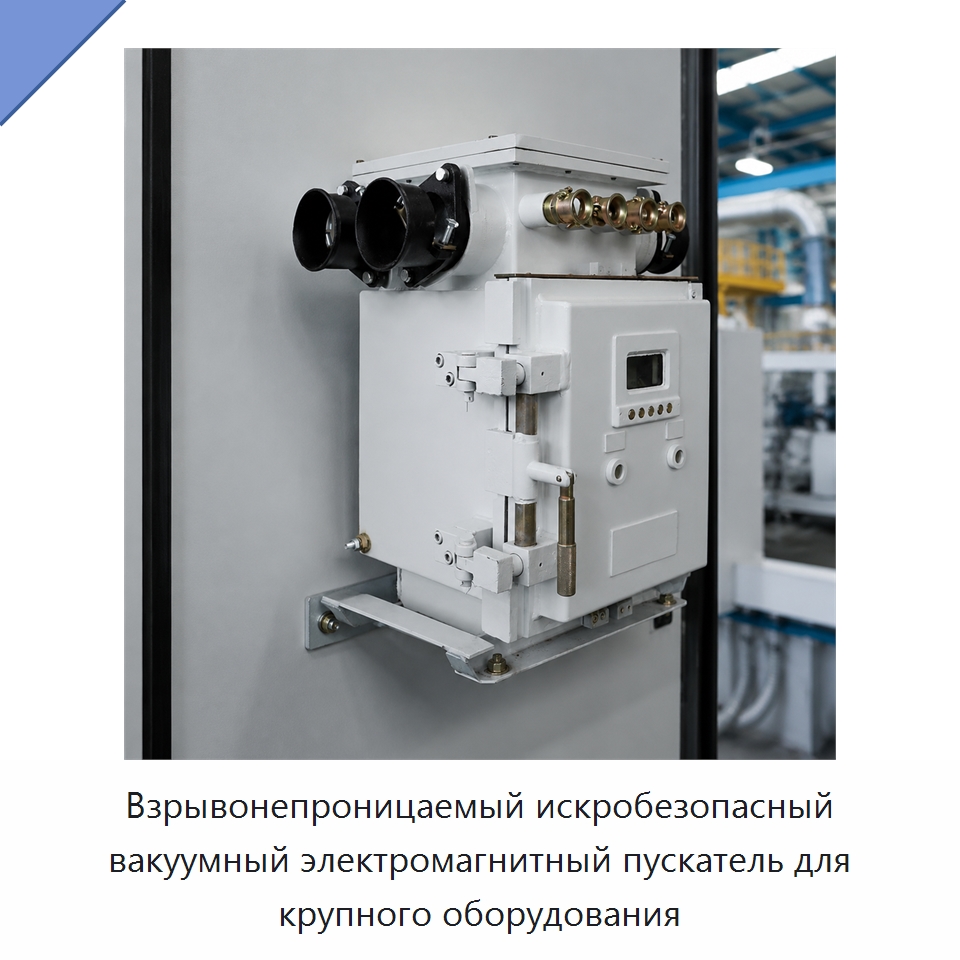 Взрывонепроницаемый искробезопасный вакуумный электромагнитный пускатель для крупного оборудования — Горнодобывающее оборудование