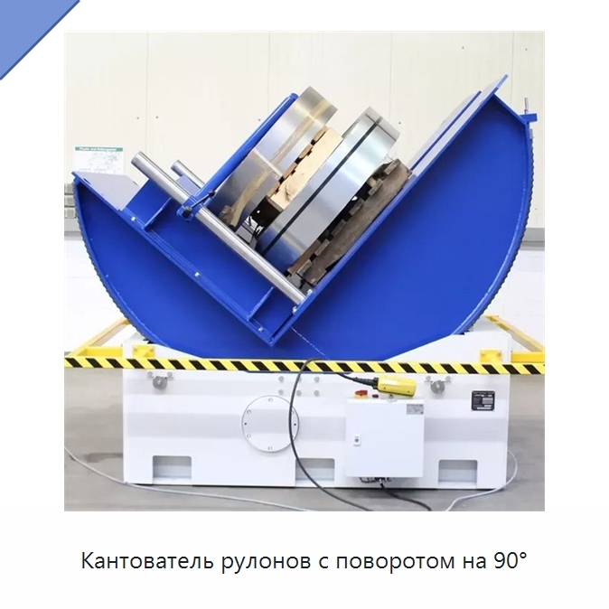 Кантователь рулонов с поворотом на 90° — Электротали