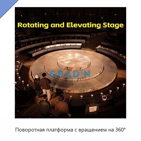 Поворотная платформа с вращением на 360°