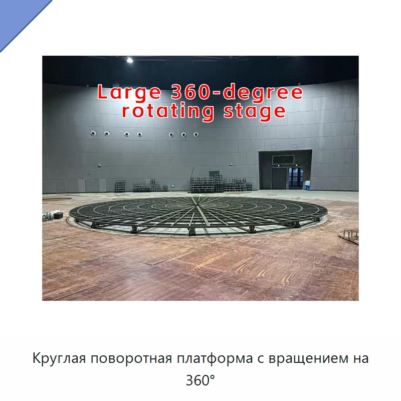 Круглая поворотная платформа с вращением на 360° — Подъемные столы