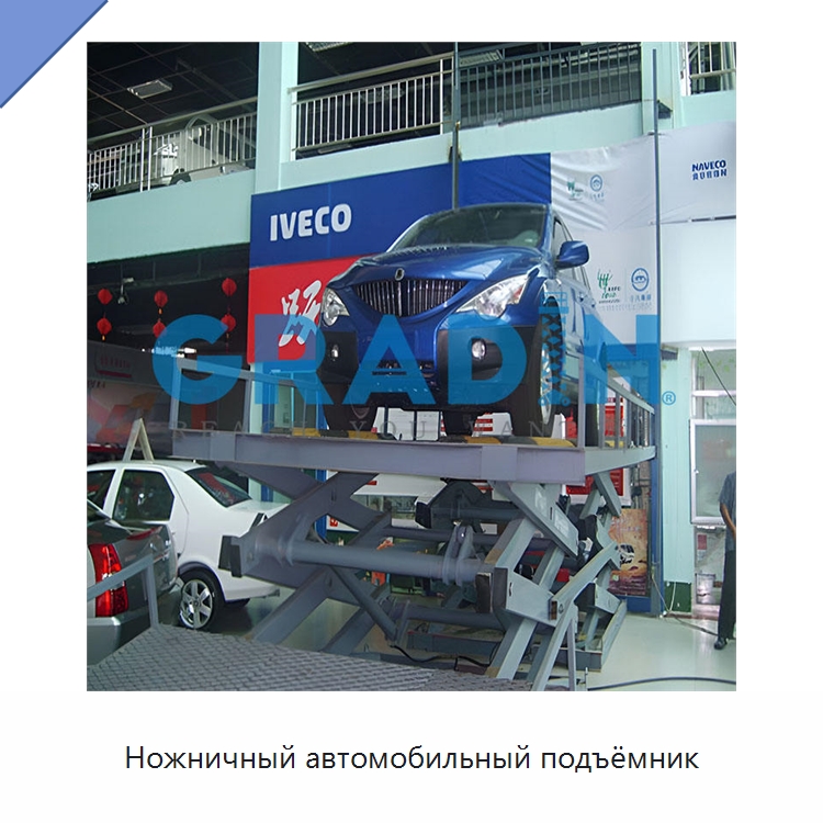Ножничный автомобильный подъёмник — Подъемные столы
