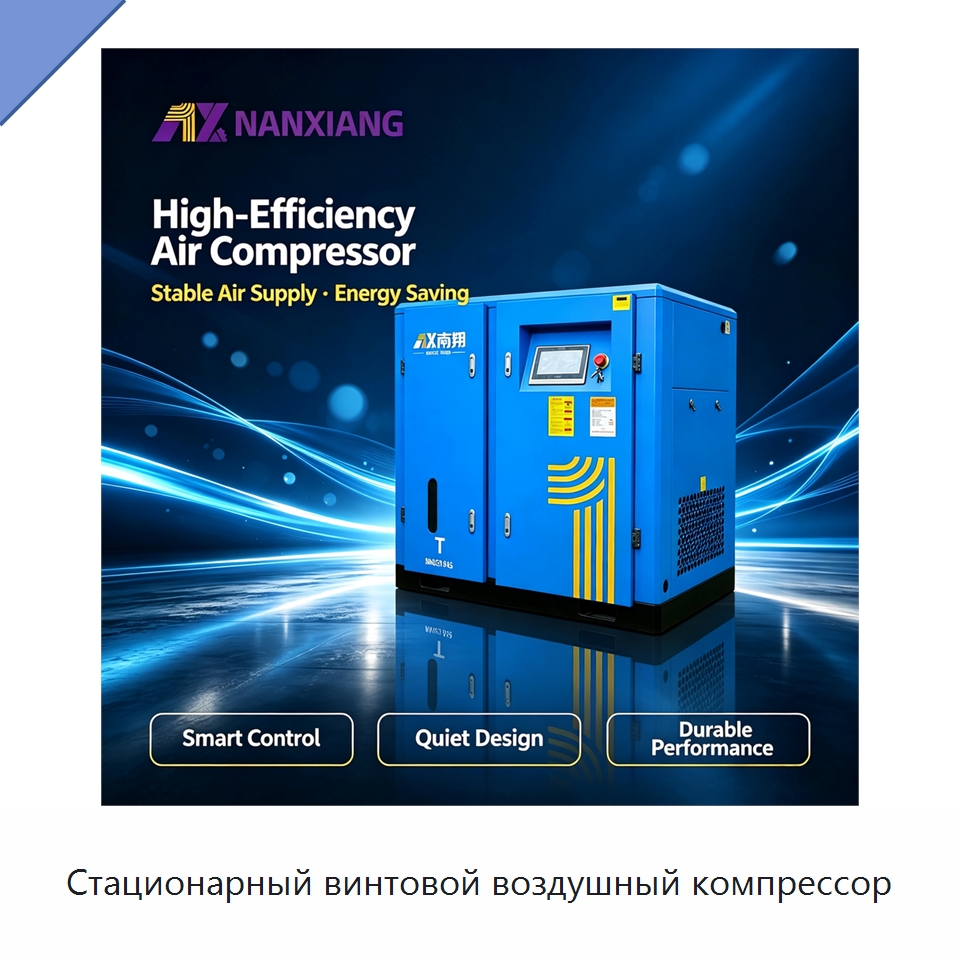 Стационарный винтовой воздушный компрессор — Промышленные компрессоры