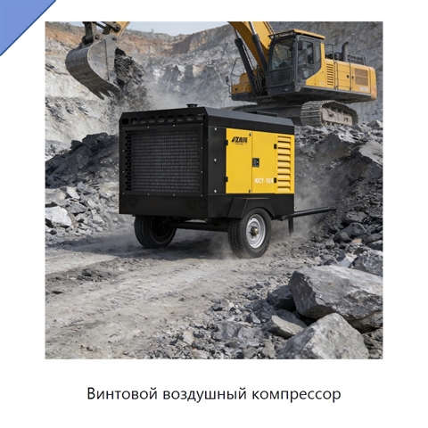 Винтовой воздушный компрессор