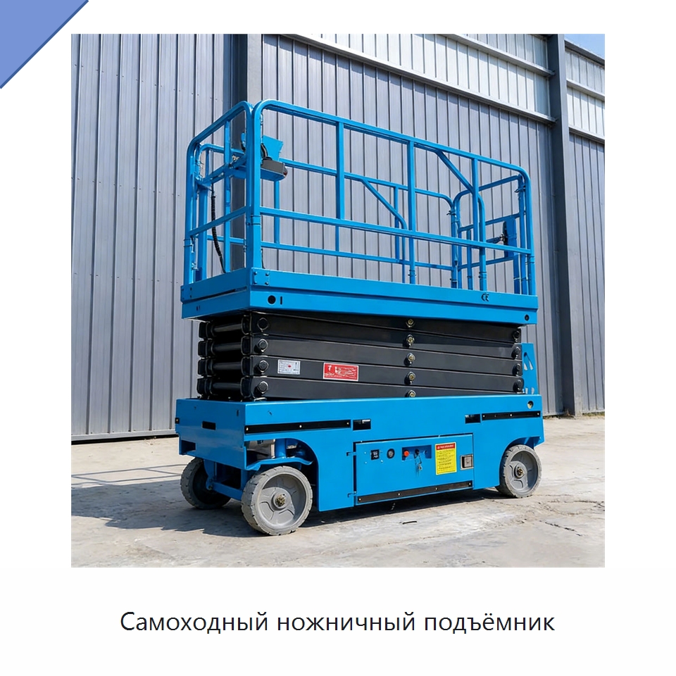 Самоходный ножничный подъёмник — Подъемные столы