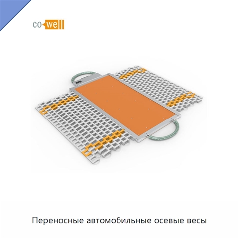 Переносные автомобильные осевые весы