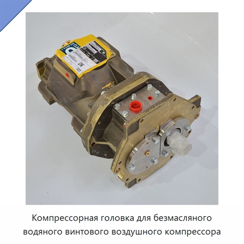 Компрессорная головка для безмасляного водяного винтового воздушного компрессора