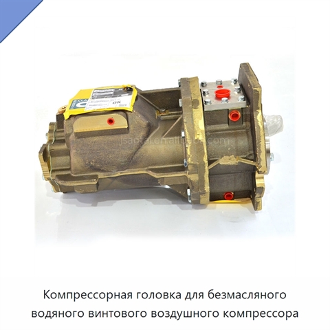 Компрессорная головка для безмасляного водяного винтового воздушного компрессора