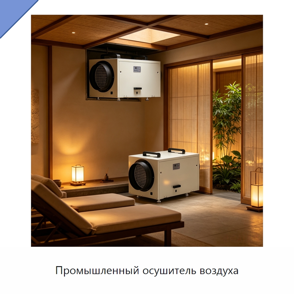 Промышленный осушитель воздуха — Воздухоочистительное оборудование
