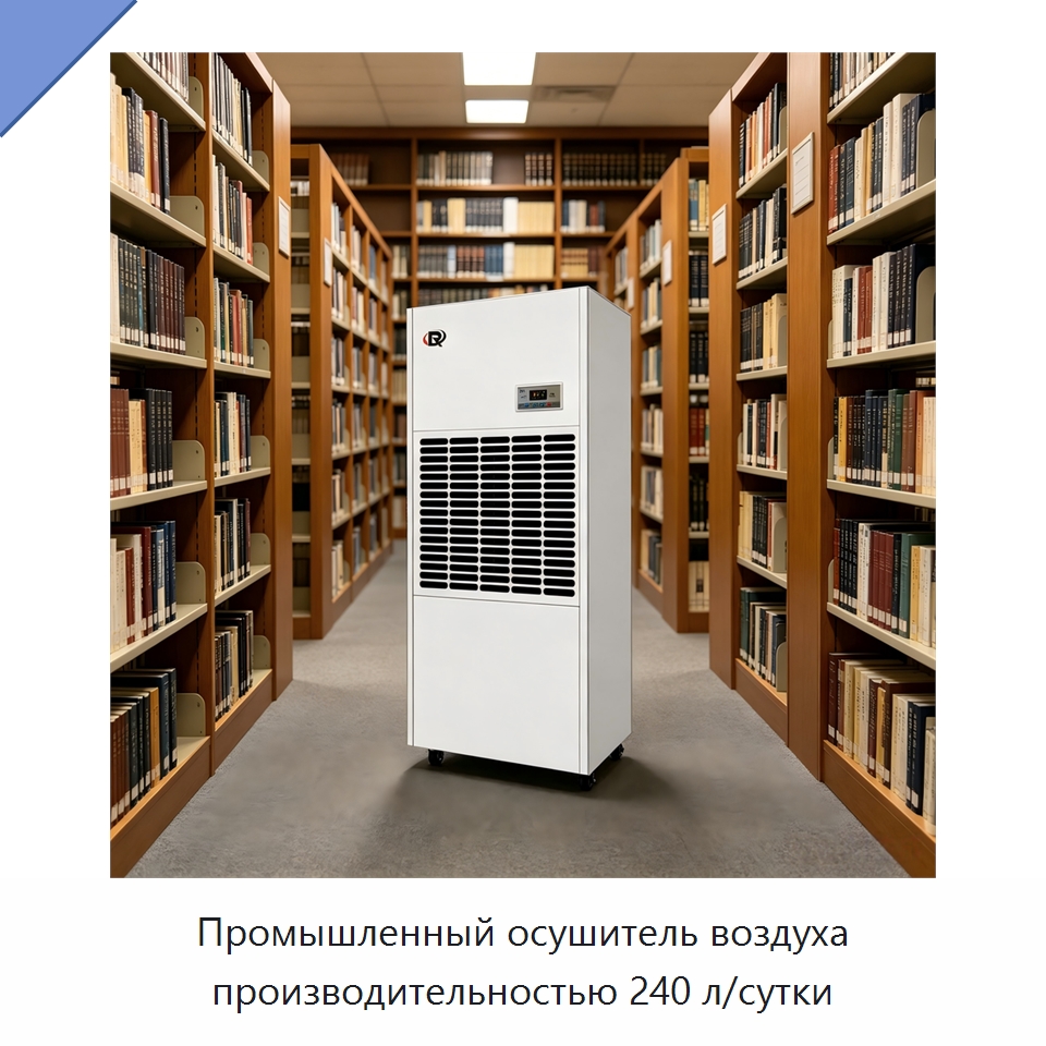 Промышленный осушитель воздуха производительностью 240 л/сутки