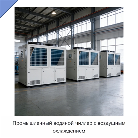 Промышленный водяной чиллер с воздушным охлаждением
