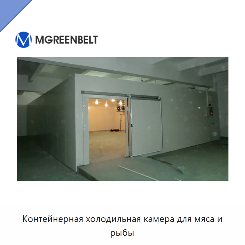 Контейнерная холодильная камера для мяса и рыбы